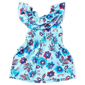 Tea Collection | Ruffle Collar Tank Top (4T)